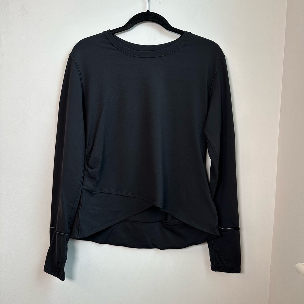 Lululemon Rulu Gathered-Waist Long-Sleeve Running Top - Picture 7 of 11